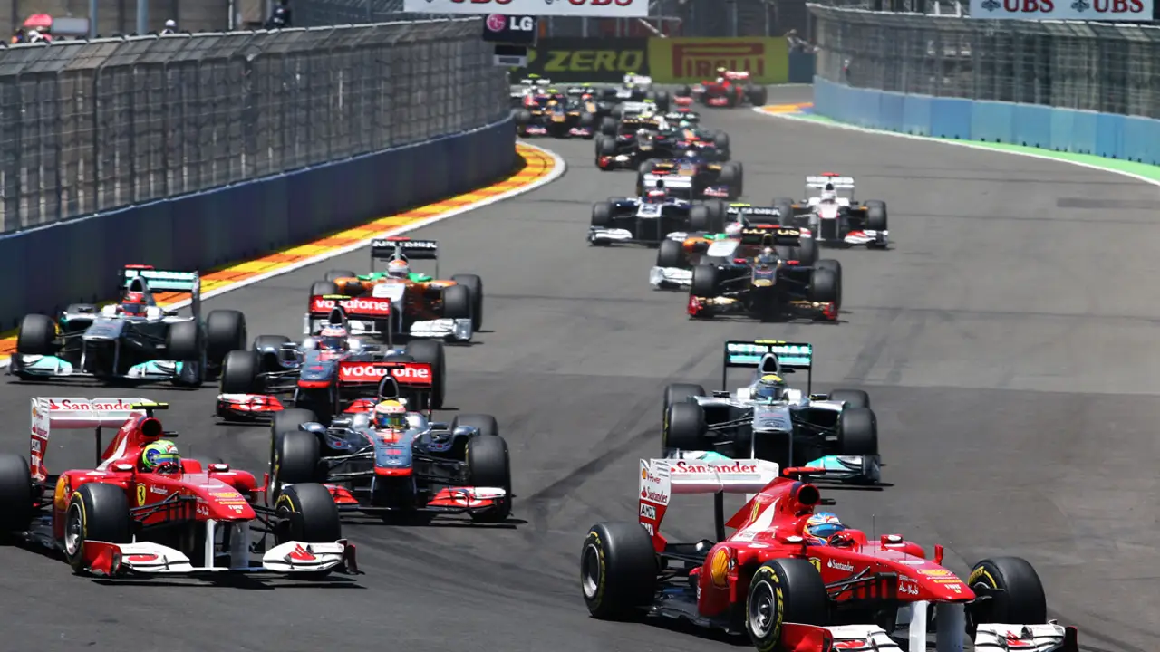 GP de Europa 2011: Un caballo entre los toros