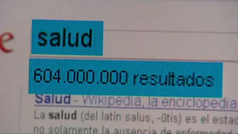 LAS WEBS DE SALUD NO SIEMPRE SON FIABLES LAS WEBS DE SALUD NO SIEMPRE SON FIABLES