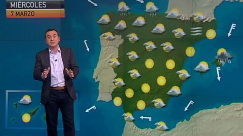 La previsi&oacute;n del tiempo (06-03-2012) Noche
