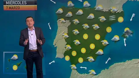 La previsión del tiempo (06-03-2012) Noche La previsión del tiempo (06-03-2012) Noche