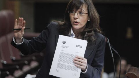 Soraya Rodr&iacute;guez en el Congreso