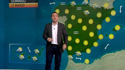 La previsi&oacute;n del tiempo (09-03-2012) Noche