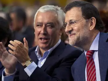 Mariano Rajoy y Javier Arenas Mariano Rajoy y Javier Arenas