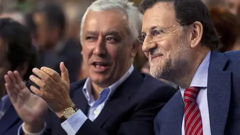 Mariano Rajoy y Javier Arenas Mariano Rajoy y Javier Arenas