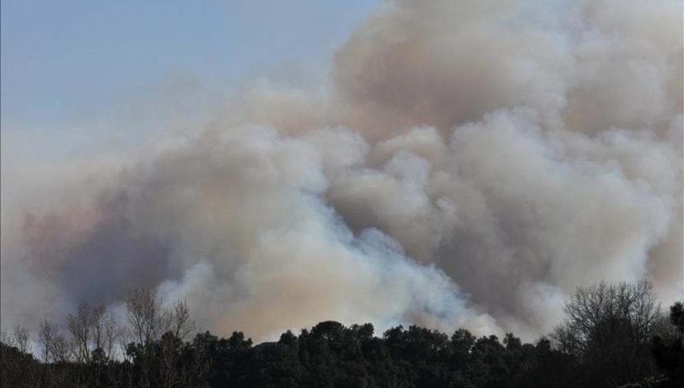 Incendio en Girona