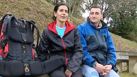 Peregrinos en el Camino de Santiago