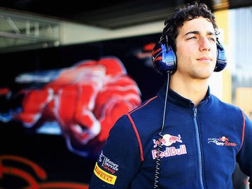 Daniel Ricciardo, piloto de Toro Rosso