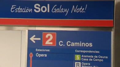 La publicidad en espacios públicos como el metro, una moda en tiempos de crisis
