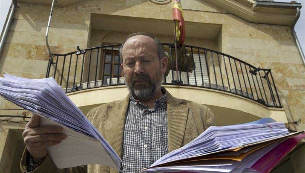 Félix Roncero, alcalde de Peleas de Abajo
