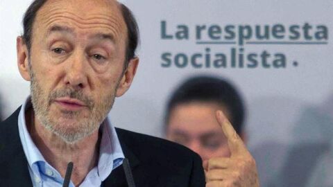 El secretario general del PSOE, Alfredo P&eacute;rez Rubalcaba