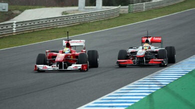 La tormentosa relación en pista entre Hamilton y Massa