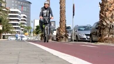 Ir en bici y volver en taxi