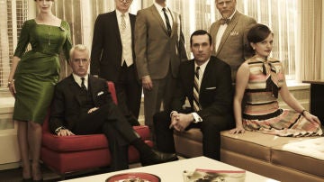 Los protagonistas de Mad Men