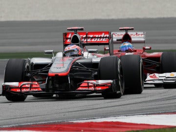 Alonso y Button, en Sepang