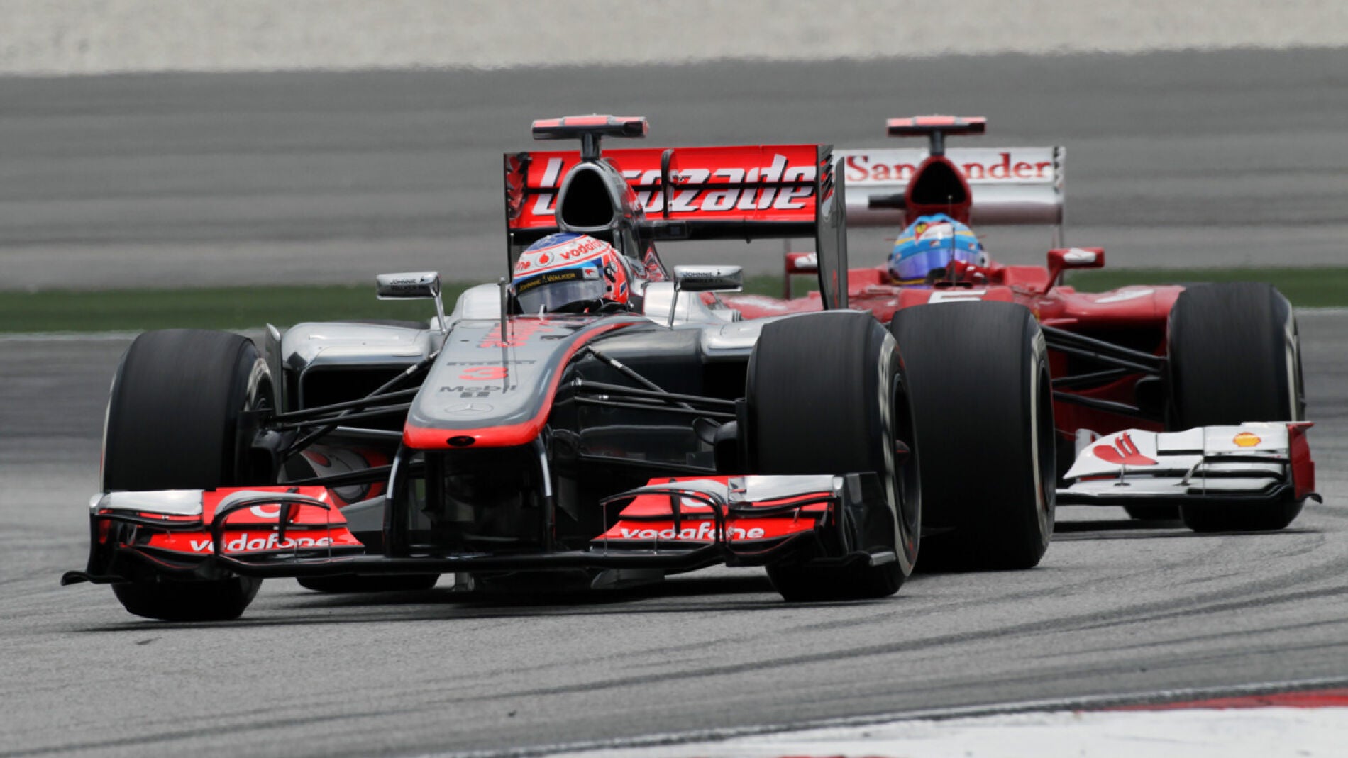Alonso y Button, en Sepang