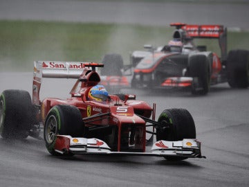 Alonso en el GP de Malasia