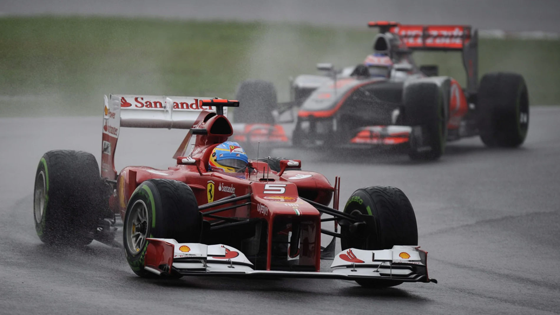 Alonso en el GP de Malasia