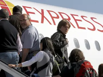Primer viaje de Iberia Express Primer viaje de Iberia Express