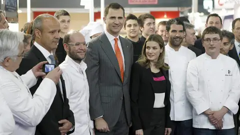 Los príncipes, en Alimentaria Los príncipes, en Alimentaria