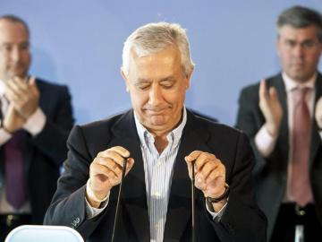 El presidente del PP-A, Javier Arenas