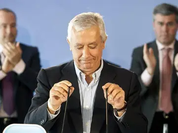 El presidente del PP-A, Javier Arenas El presidente del PP-A, Javier Arenas