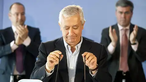 El presidente del PP-A, Javier Arenas El presidente del PP-A, Javier Arenas