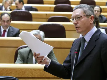 Gallardón en el Congreso Gallardón en el Congreso