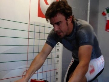 Alonso pasa más pruebas físicas