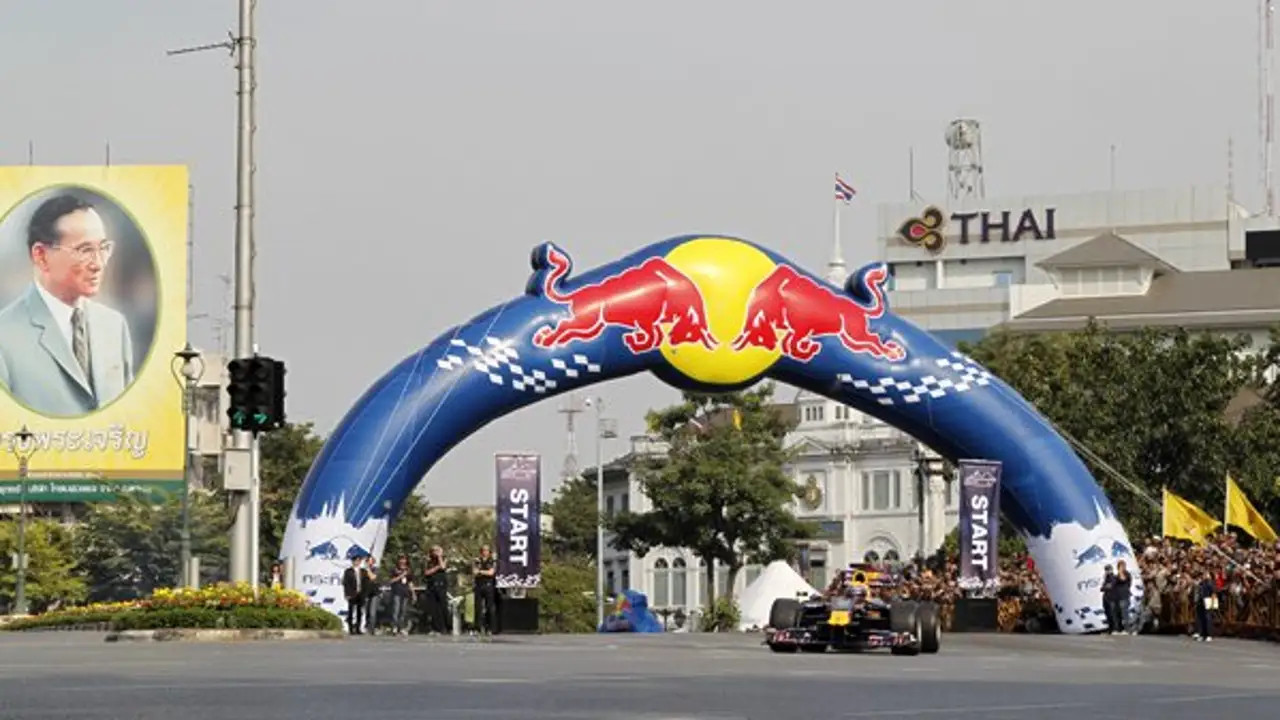 Un Red Bull en Tailandia