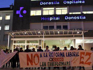 huelga en los hospitales