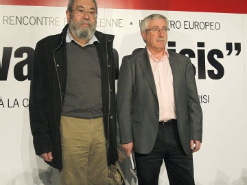 Cándido Méndez e Ignacio Fernández Toxo