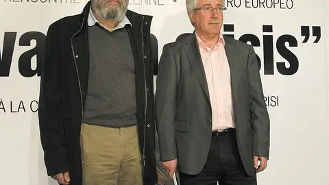 Cándido Méndez e Ignacio Fernández Toxo Cándido Méndez e Ignacio Fernández Toxo
