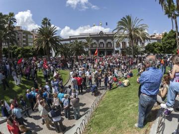 Huelga en Las Palmas