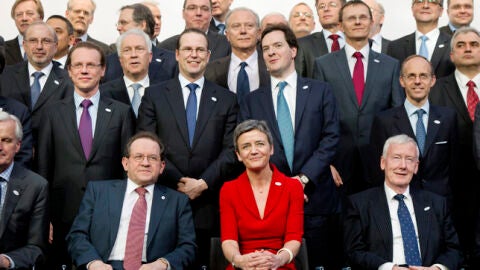 Reuni&oacute;n del Ecofin en Copenhague