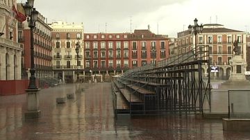 Lluvia en Valladolid