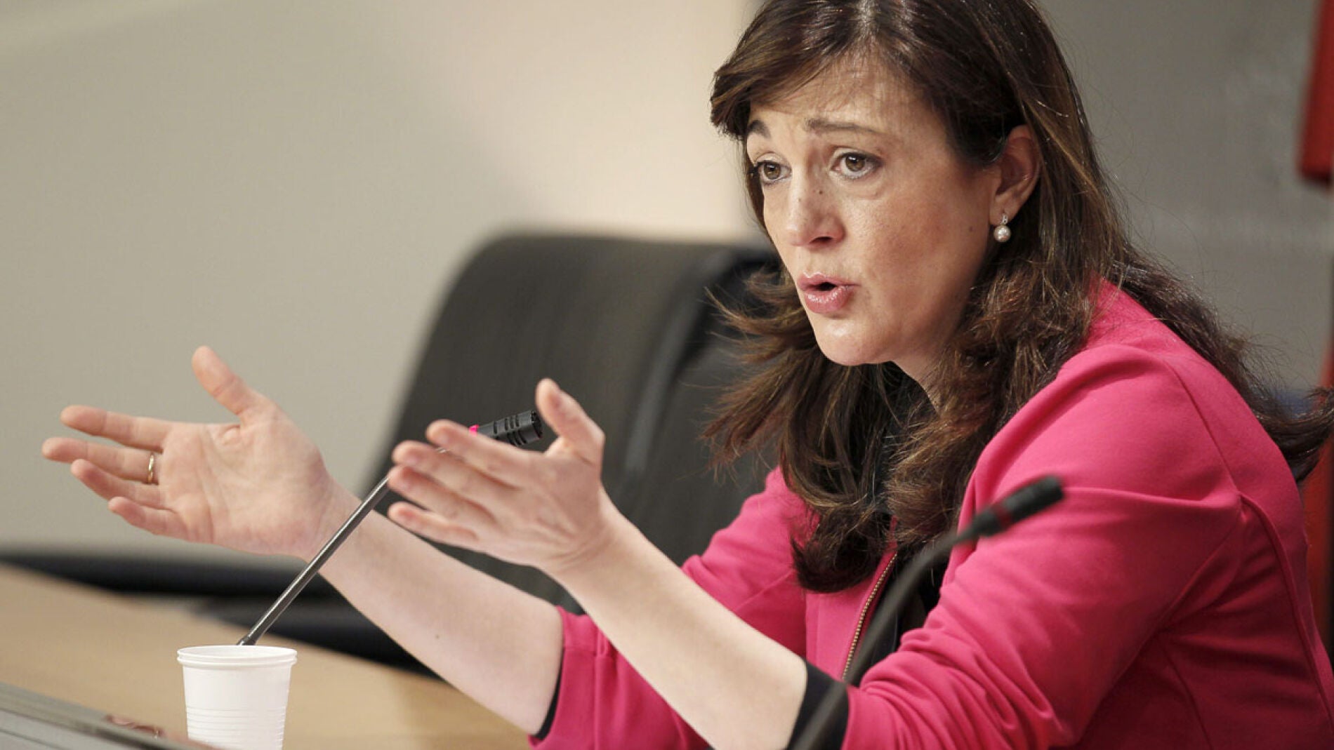 Soraya Rodr&iacute;guez, portavoz del Grupo Parlamentario Socialista