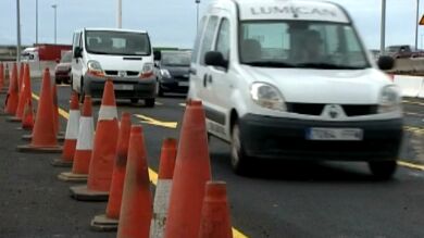 Se reduce un 67 % la inversión para obra pública en Canarias