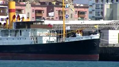El Correíllo de La Palma celebra el centenario de su primo “Titanic”