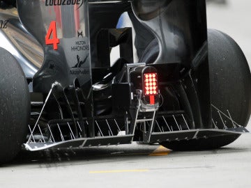 El trasero de McLaren al descubierto