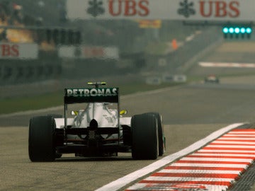 Rosberg pole en el GP de China