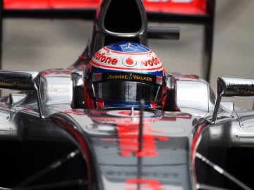 Jenson Button en el GP de China