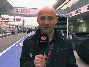 Antonio Lobato desde el circuito de Shanghai