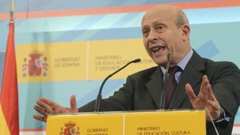 El ministro de Educaci&oacute;n, Jos&eacute; Ignacio Wert