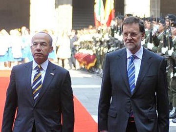 Rajoy se reúne con el presidente de México