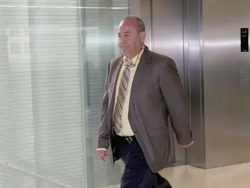 El juez José Castro a su llegada a los juzgados El juez José Castro a su llegada a los juzgados