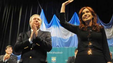Cristina Fern&aacute;ndez, presidenta de Argentina