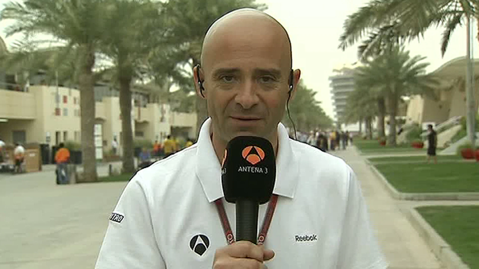 Antonio Lobato, en el paddock del GP de Bahréin
