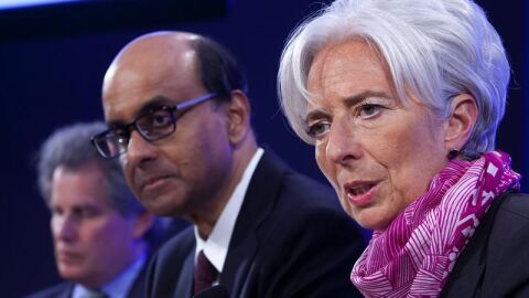 Christine Lagarde, directora del FMI