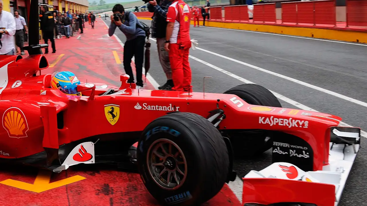 Fernando Alonso, en el circuito de Mugello