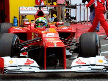 Felipe Massa, en el circuito de Mugello